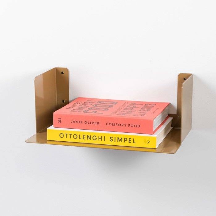 Sfeerbeeld - Liro boekenplank Helsinki M - Goud