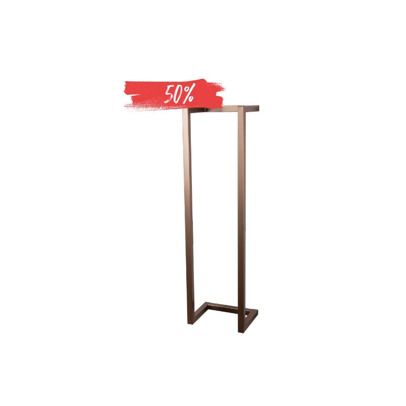 Handdoekenrekken Stockholm wand brons