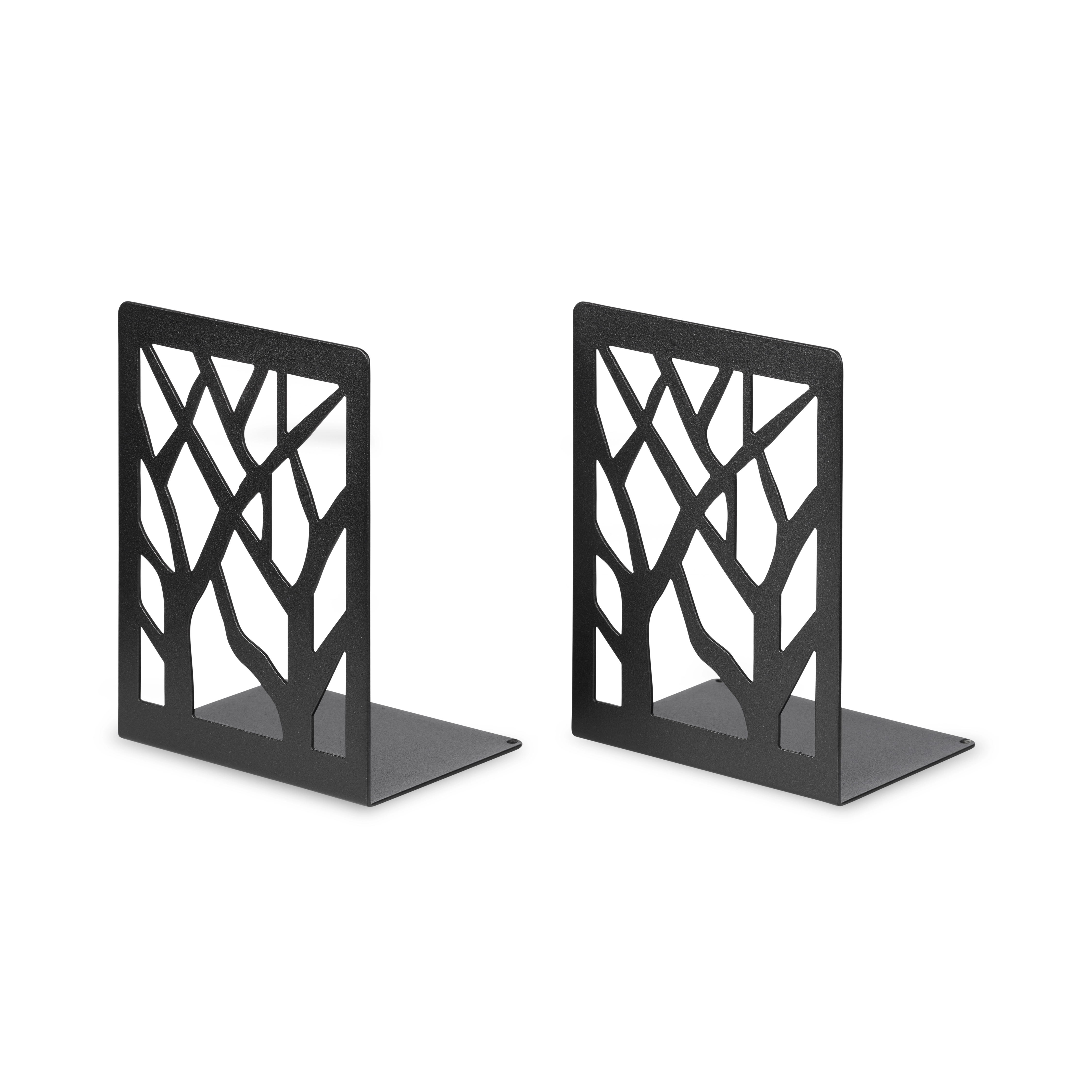 LIROdesign Boekensteun Zwart (set van 2 stuks)