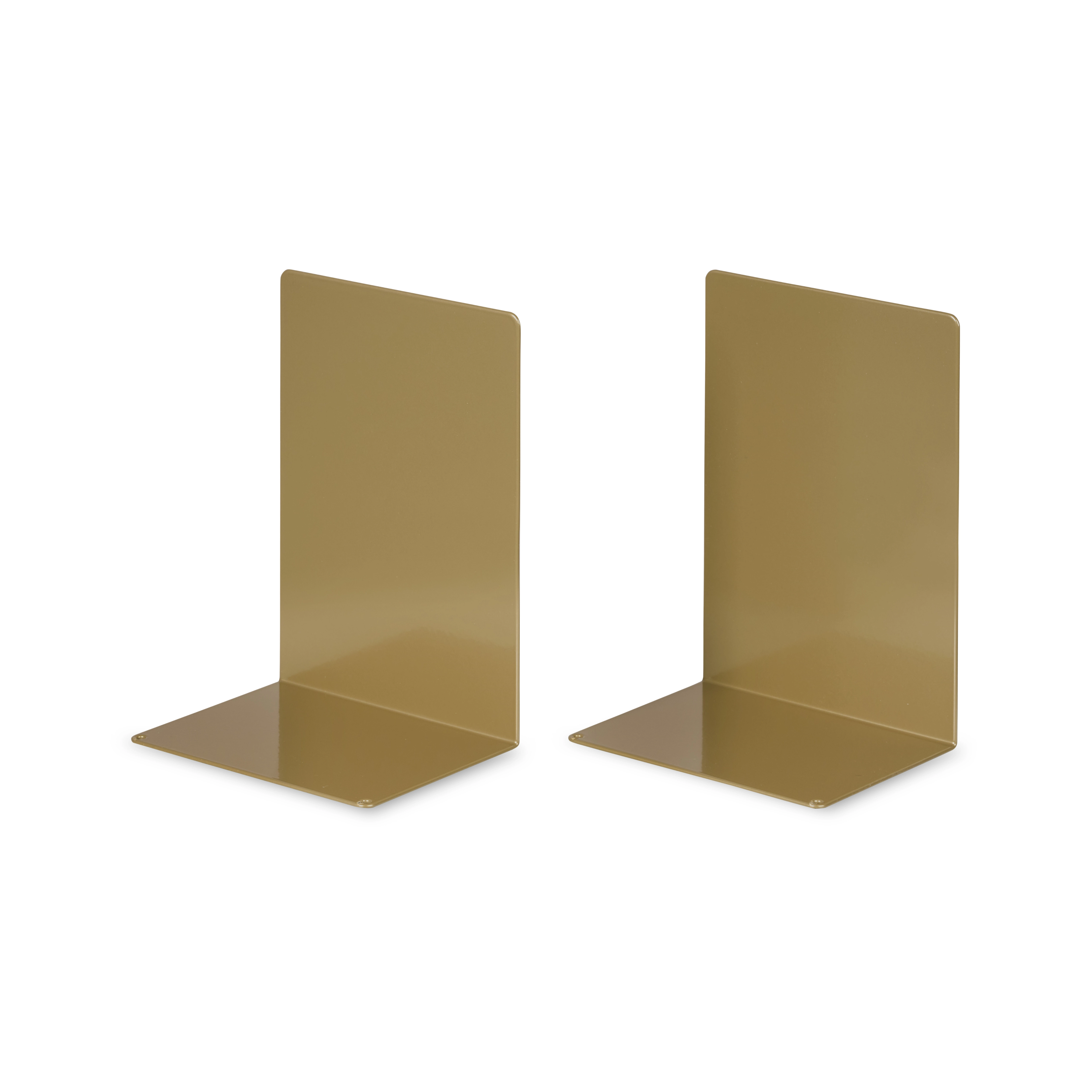 LIROdesign Boekensteun Goud (set van 2 stuks) afbeelding