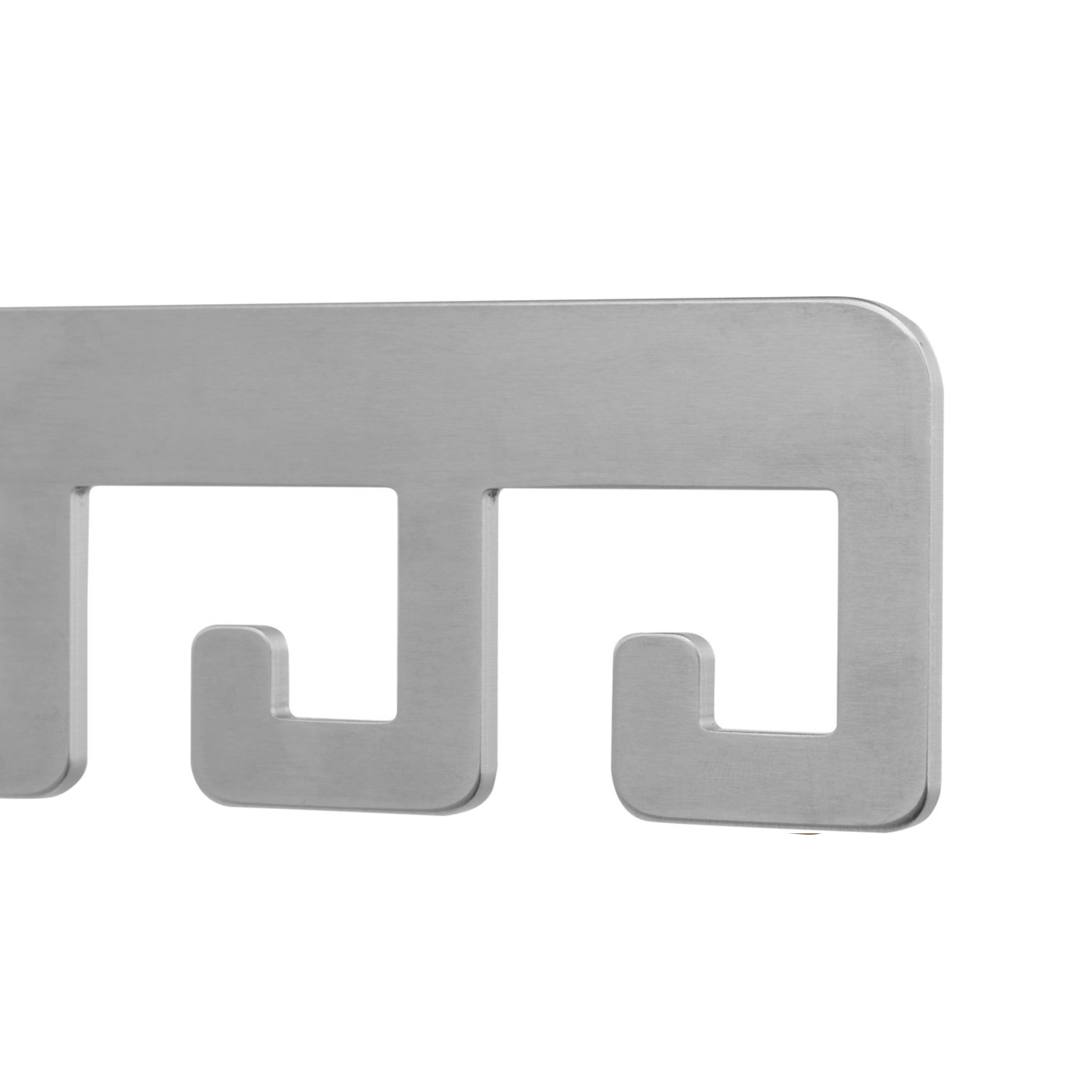 LIROdesign kapstok Barcelona - wandkapstok RVS - 4 haaks