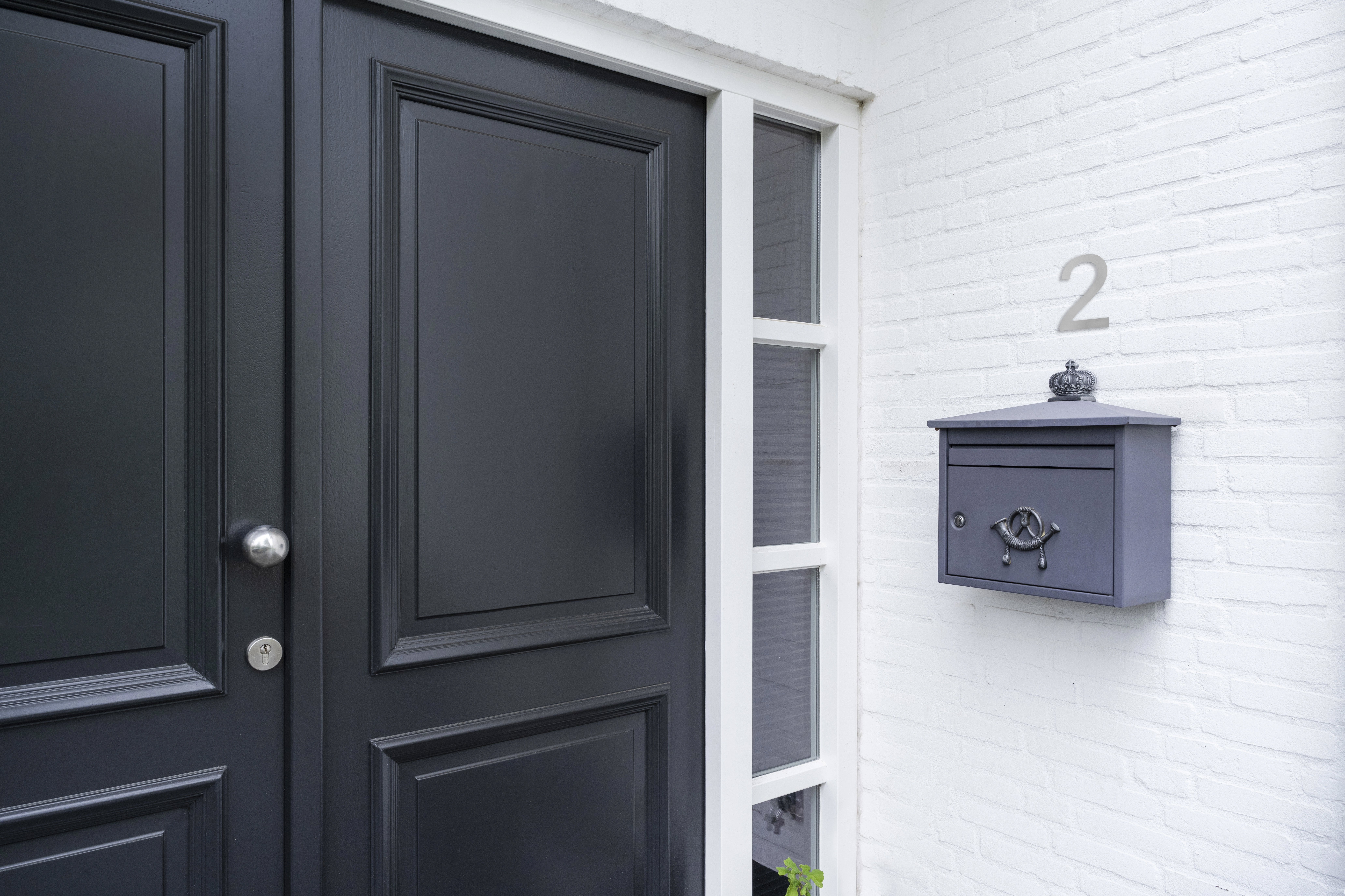 LIROdesign – Huisnummer RVS – Nr. 2