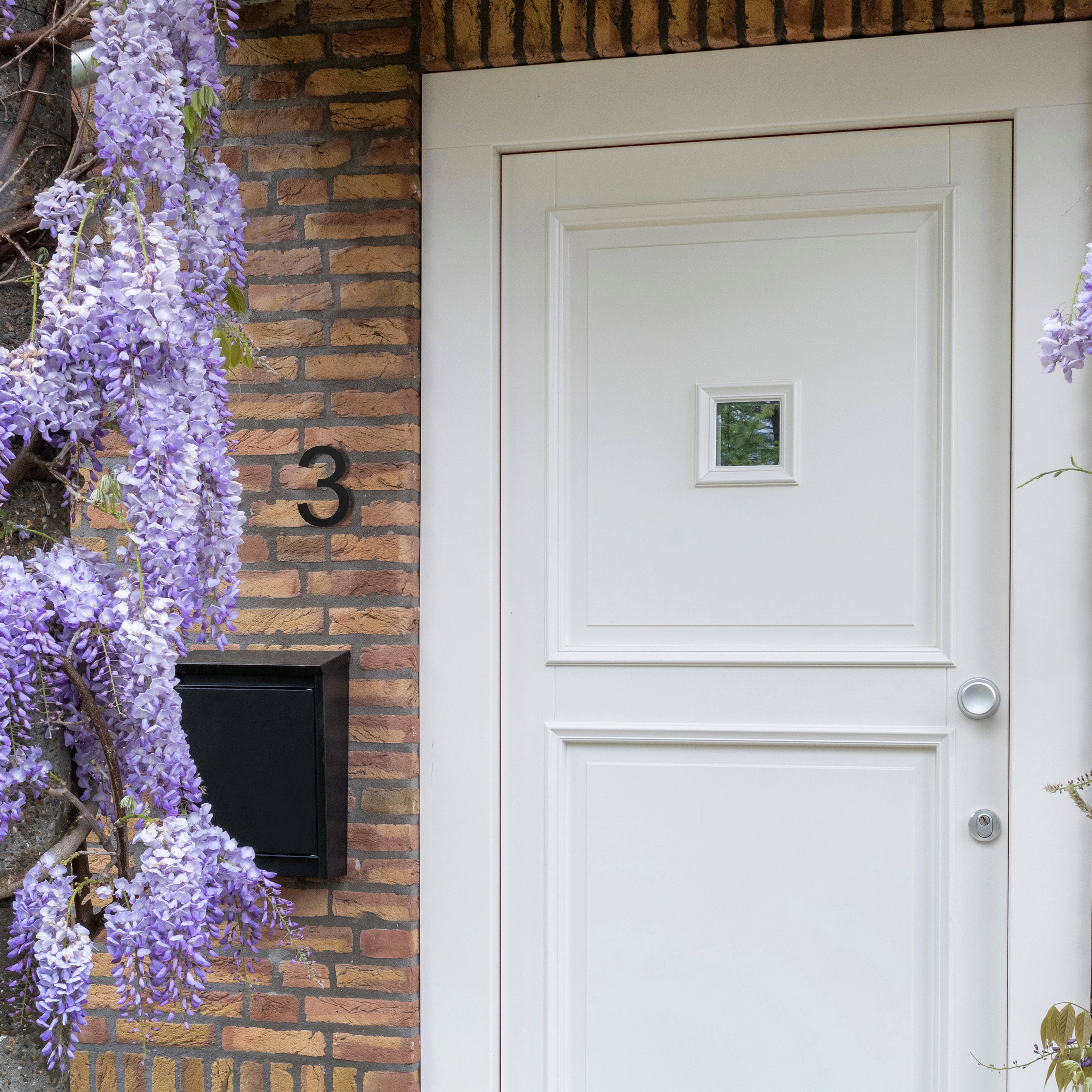 LIROdesign – Huisnummer zwart – Nr. 3