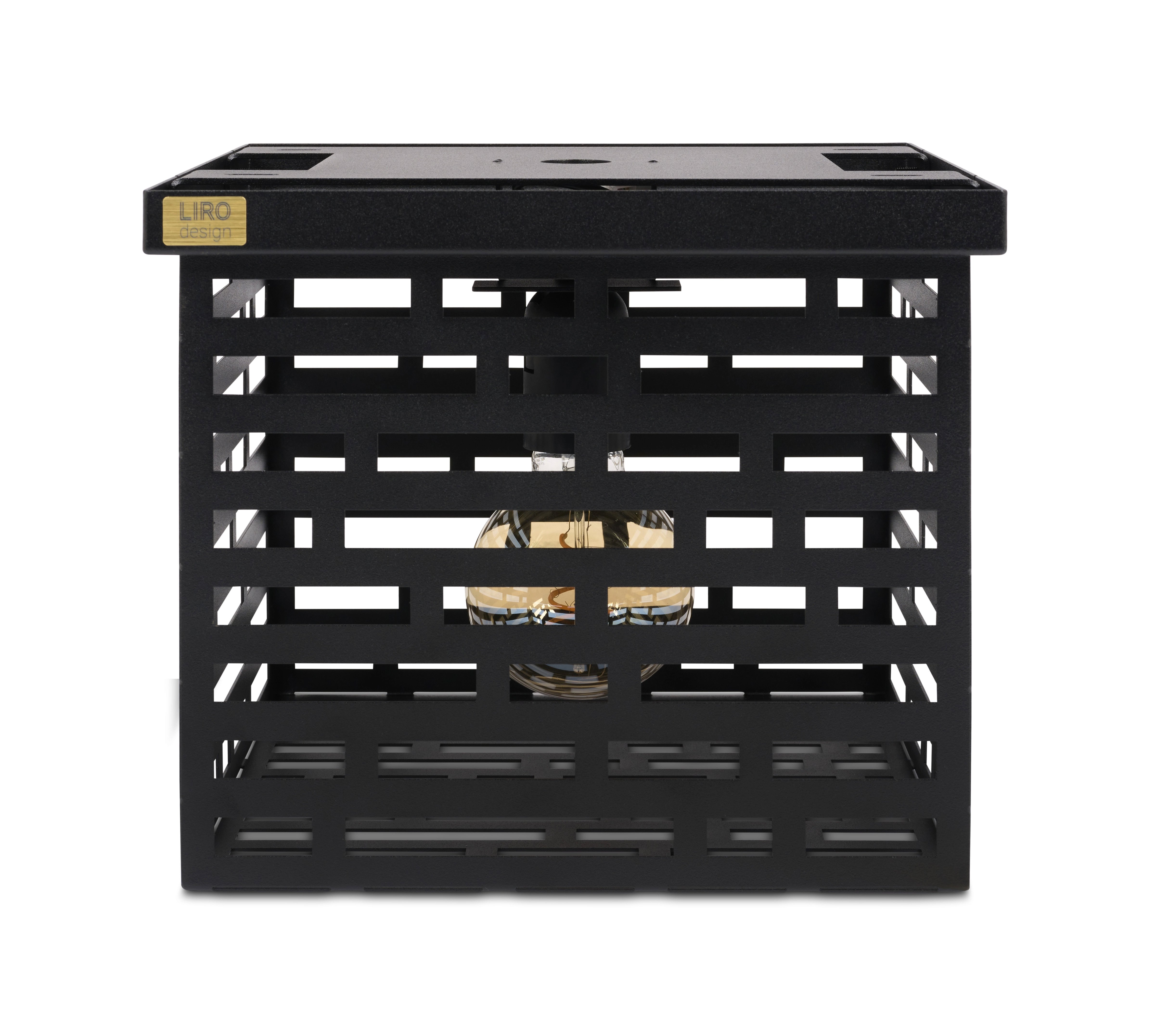 LIROdesign plafondlamp zwart XL afbeelding