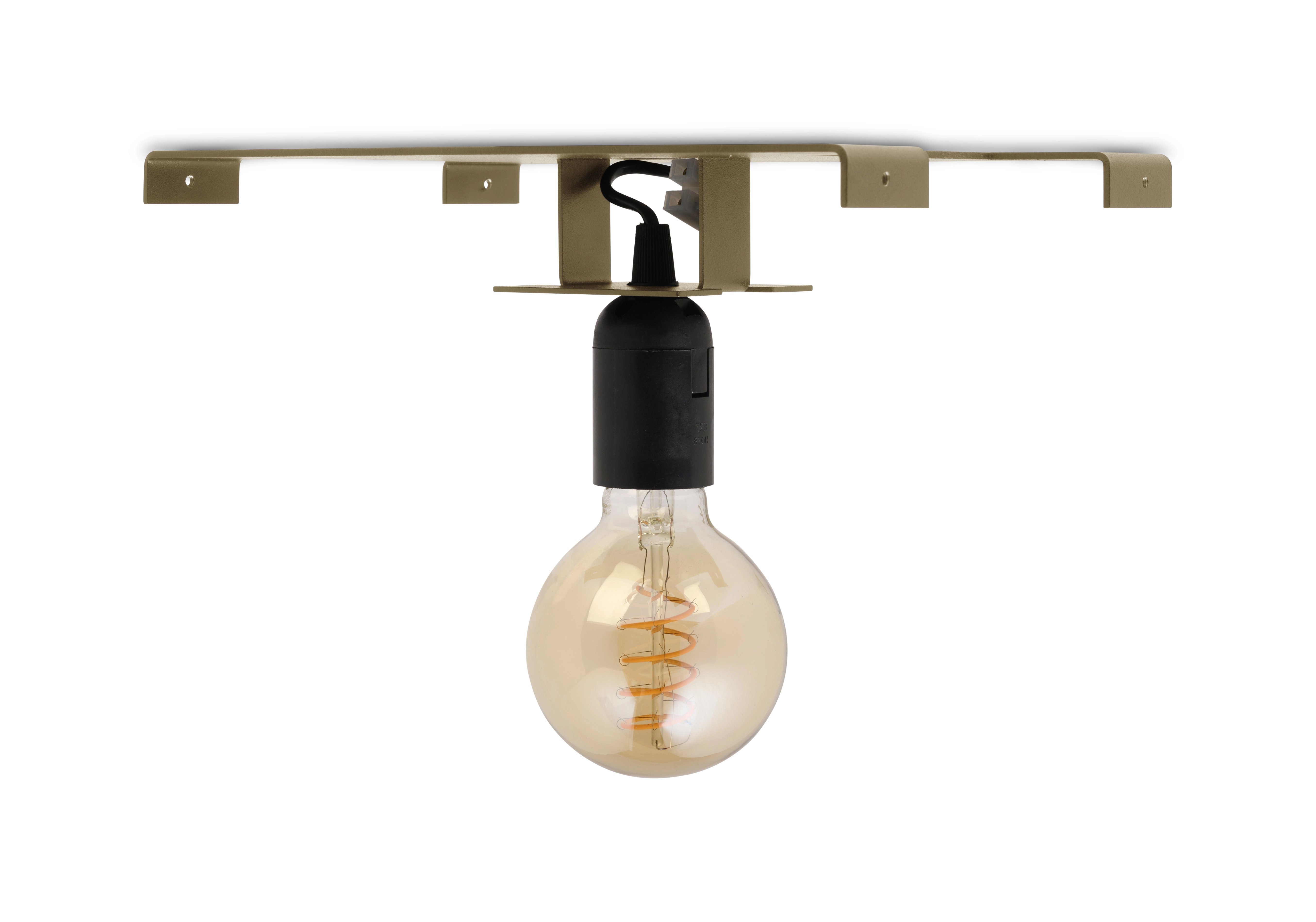 LIROdesign plafondlamp goud XL