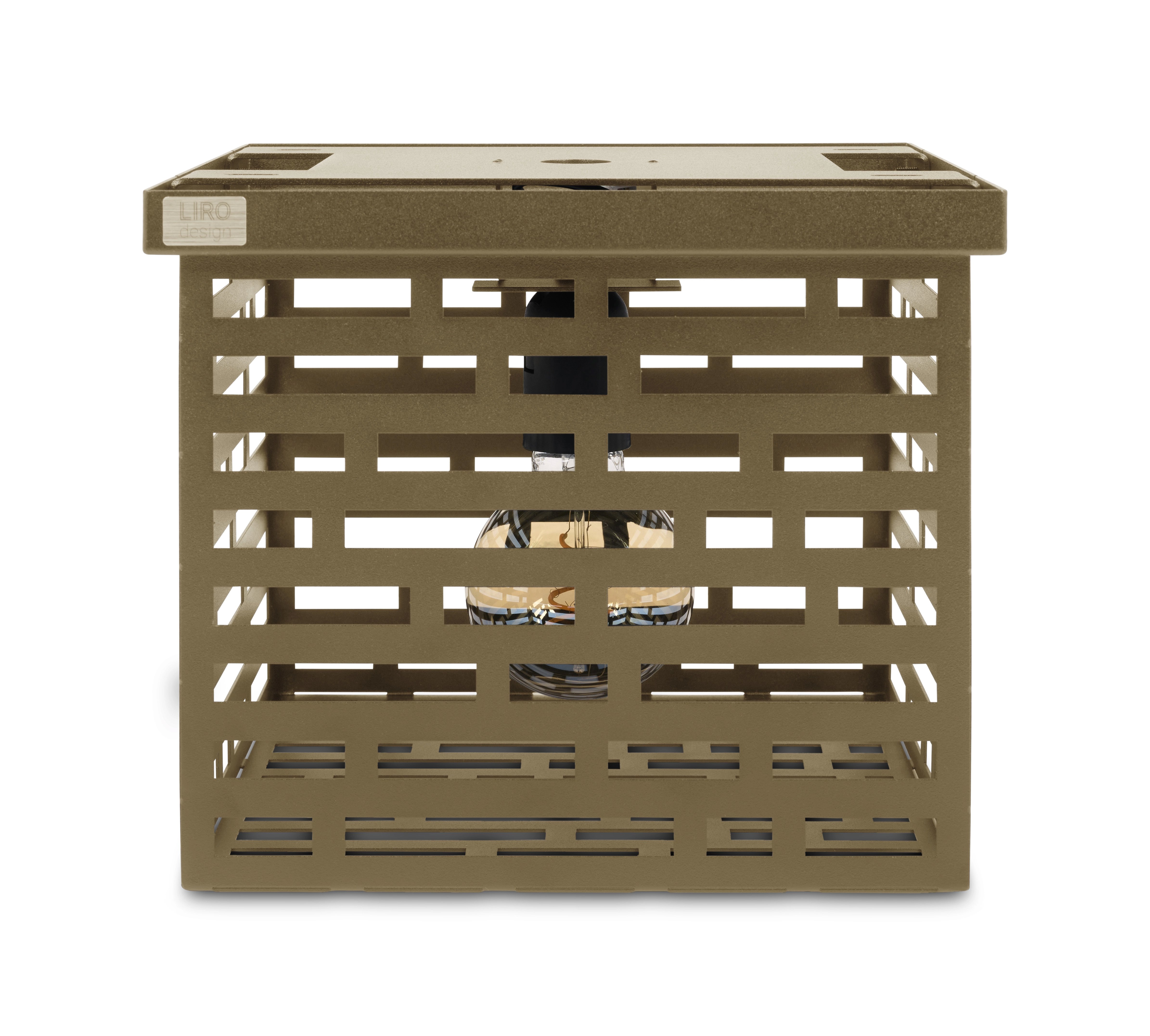 LIROdesign plafondlamp goud XL afbeelding