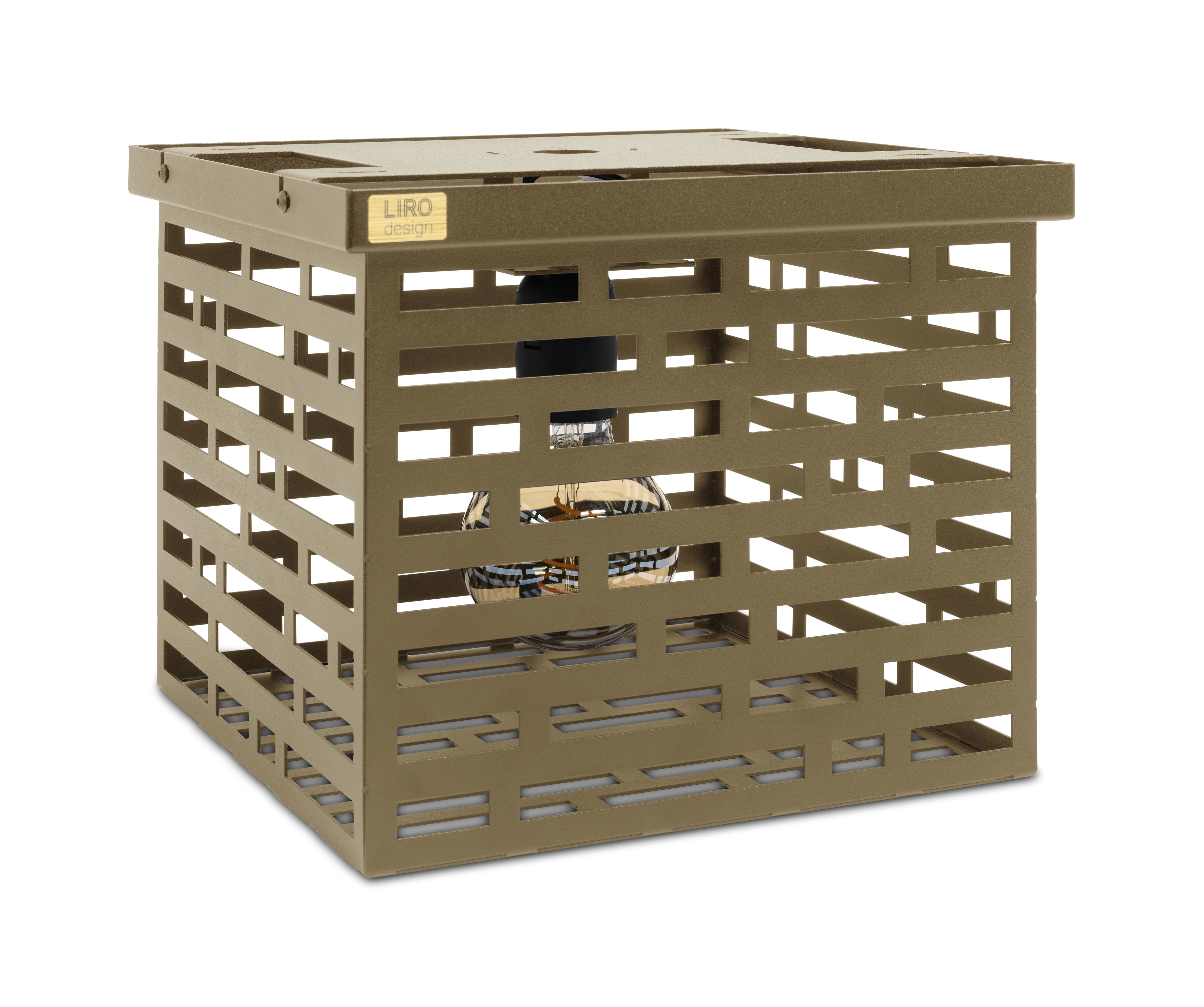 LIROdesign plafondlamp goud XL