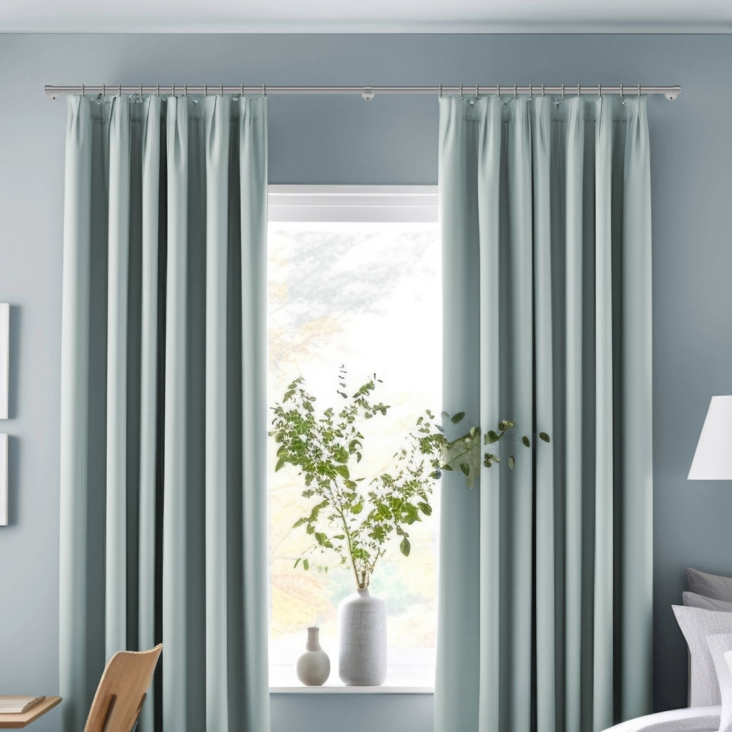 Gordijnroede-RVS-sfeer