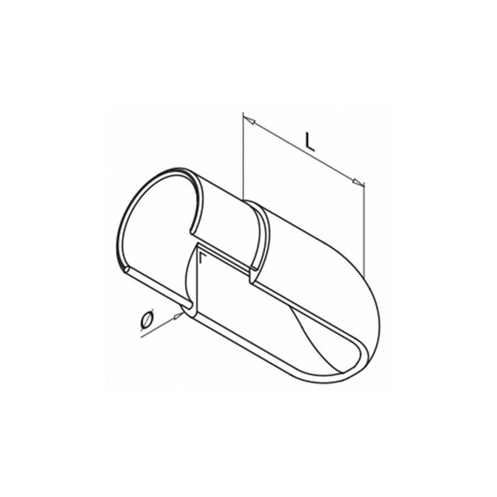 Eindkap voor buis Ø42,4