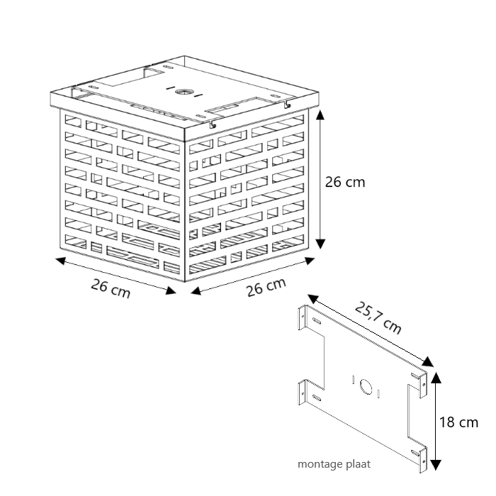 LIROdesign plafondlamp goud XL