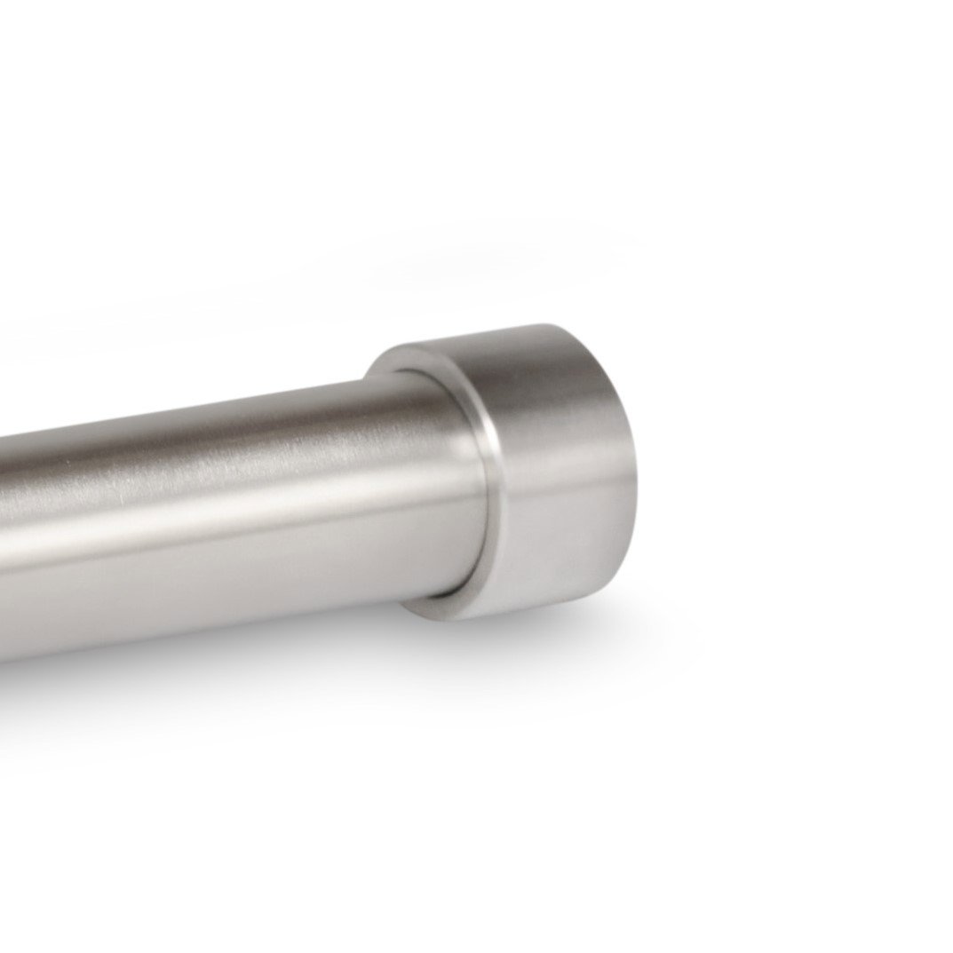 RVS kledingroede Ø25 (blind)