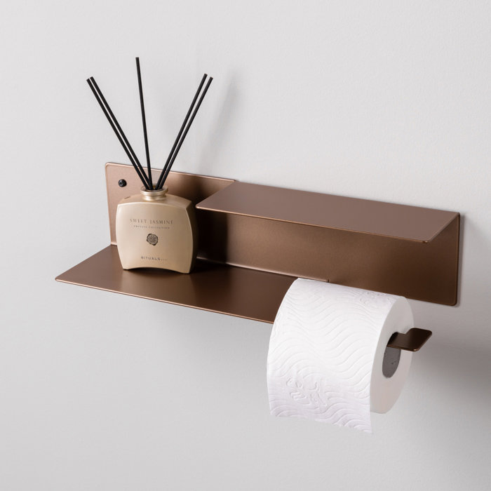 LIROdesign WC-rolhouder Stockholm brons - L