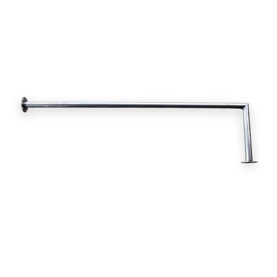 Tweedekans Garderobestang hoek Ø32