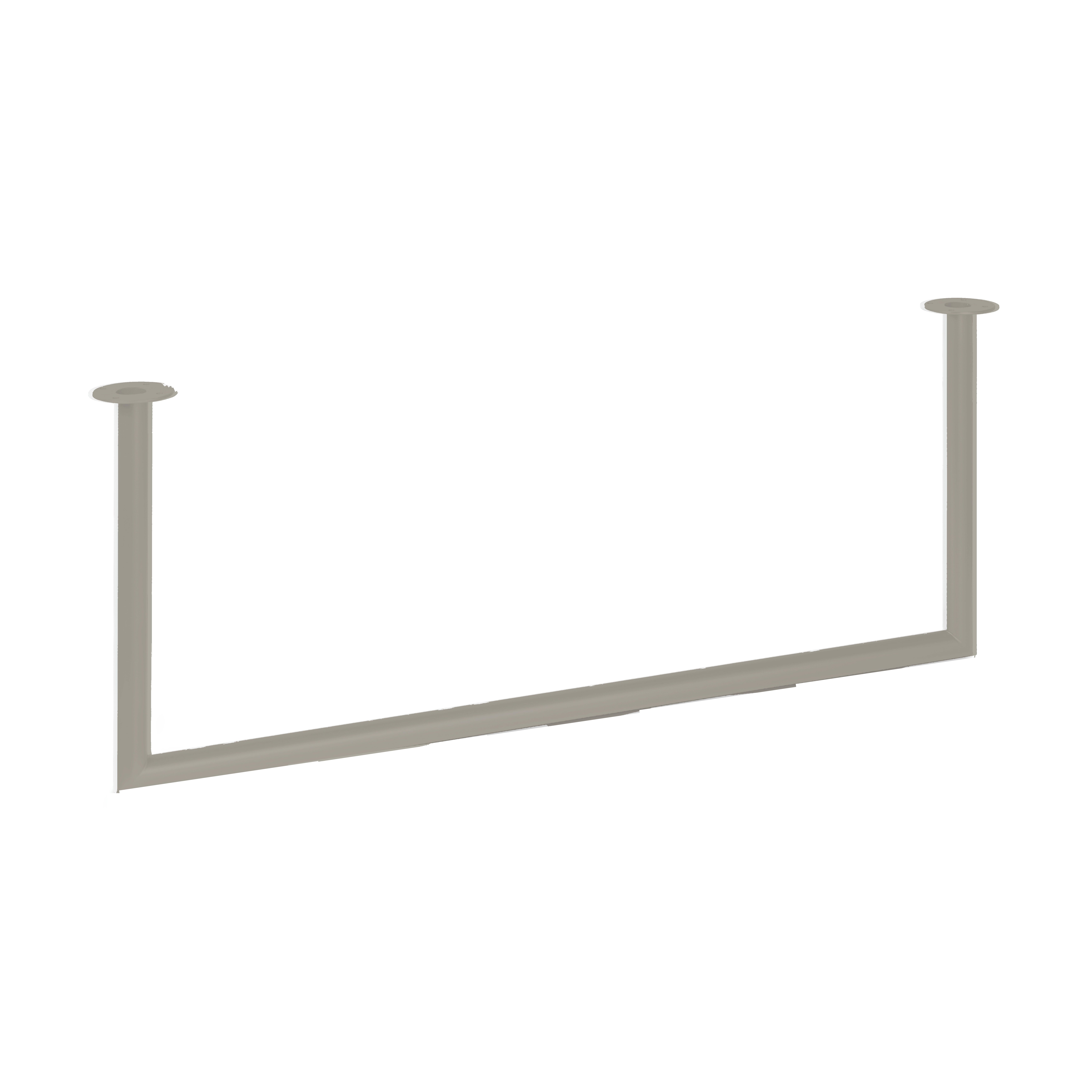 Garderobestang greige U-vorm Ø32