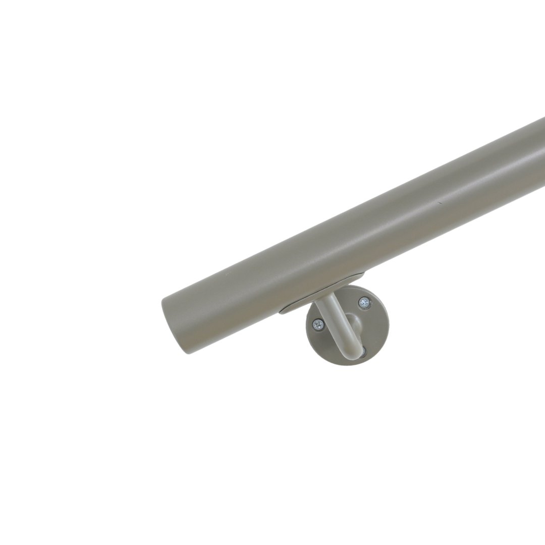 Ronde trapleuning greige - Ø42,4 mm