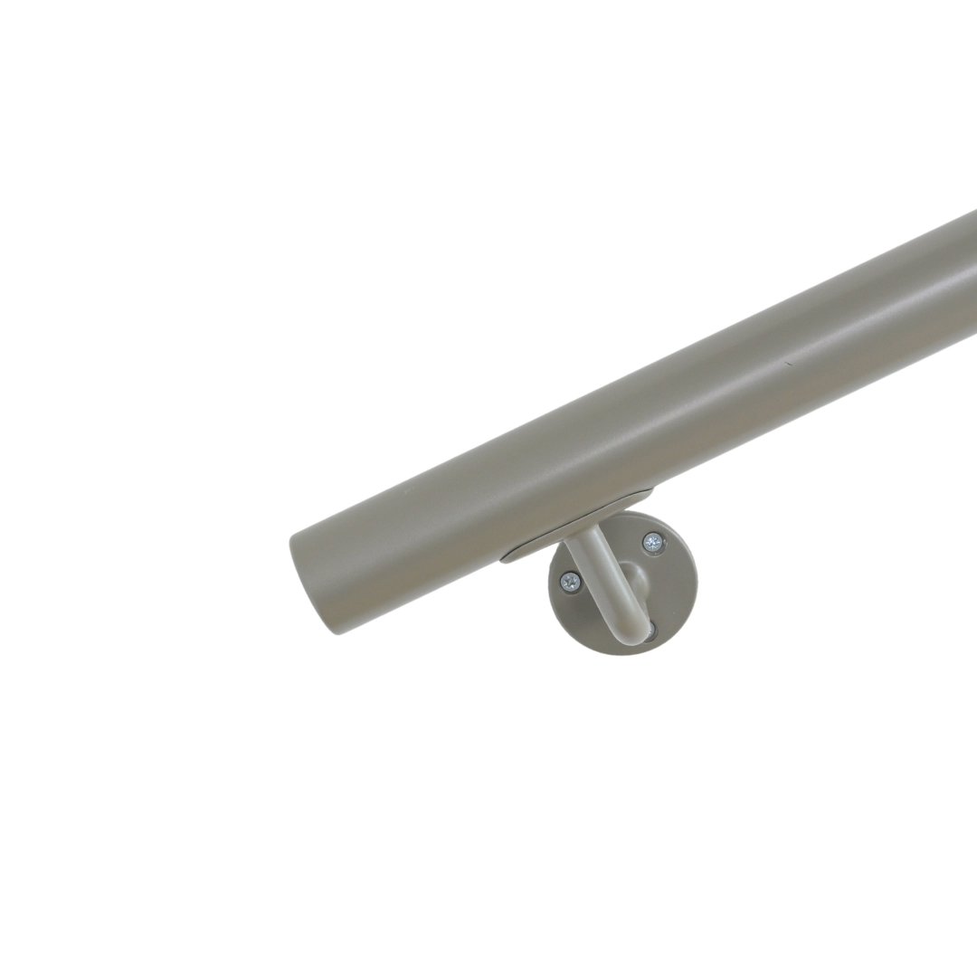 Ronde trapleuning greige - Ø42,4 mm