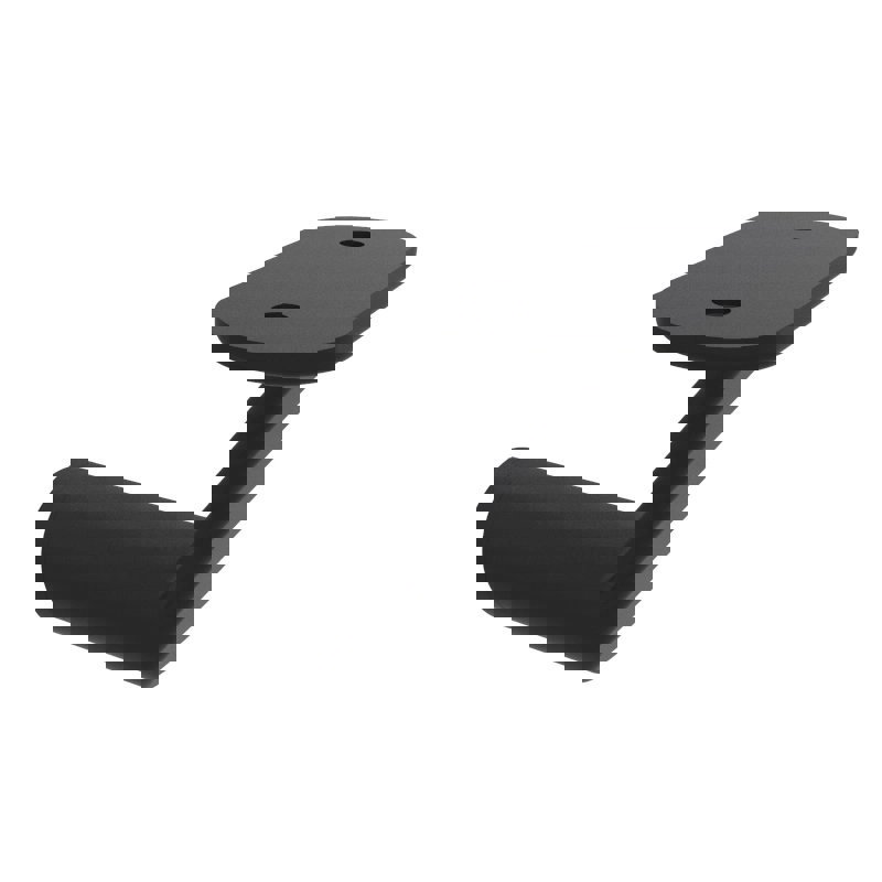 Staaltje trapleuning vierkant 40x40 zwart