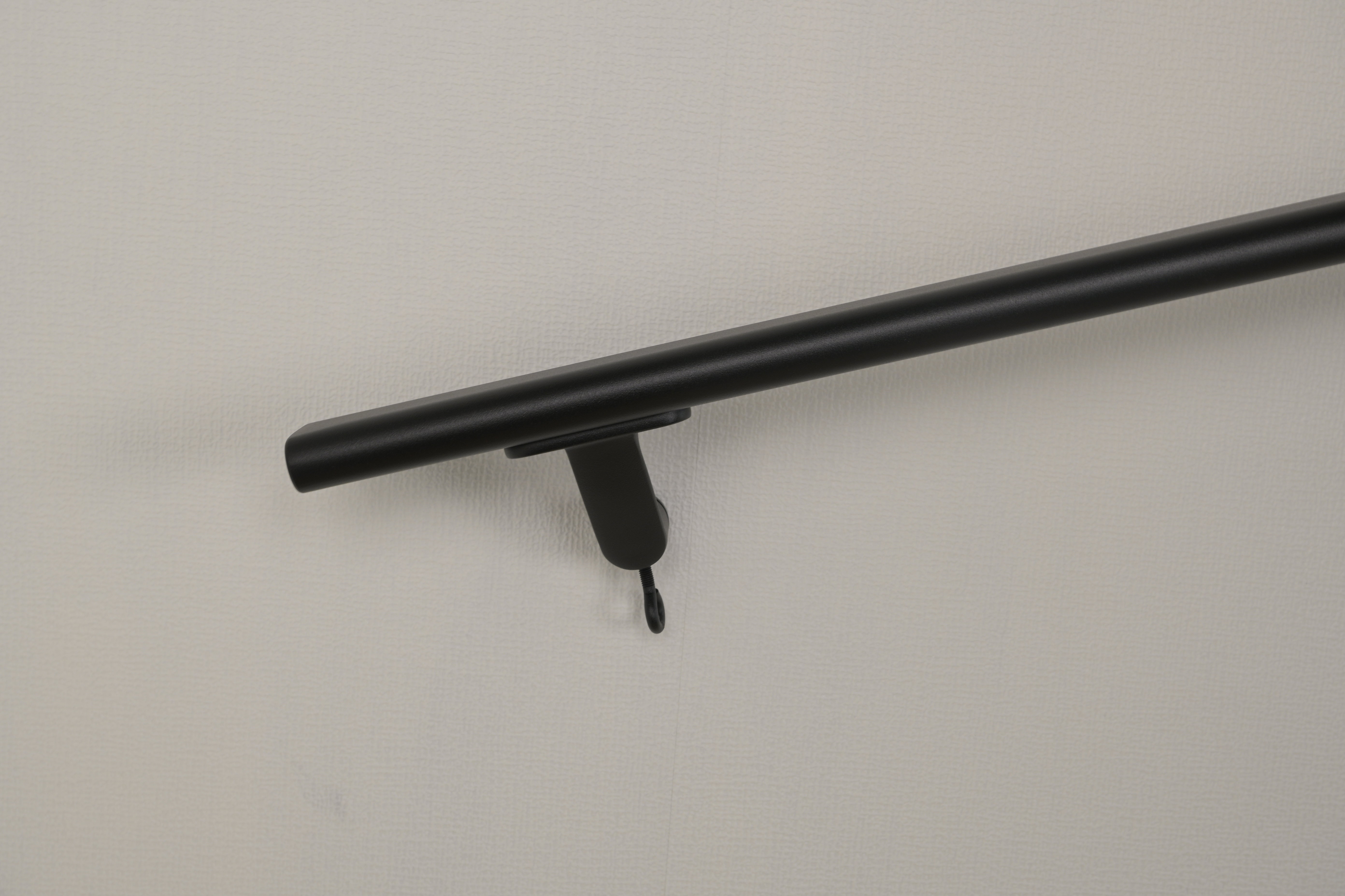 Tweedekans Trapleuning ovaal zwart