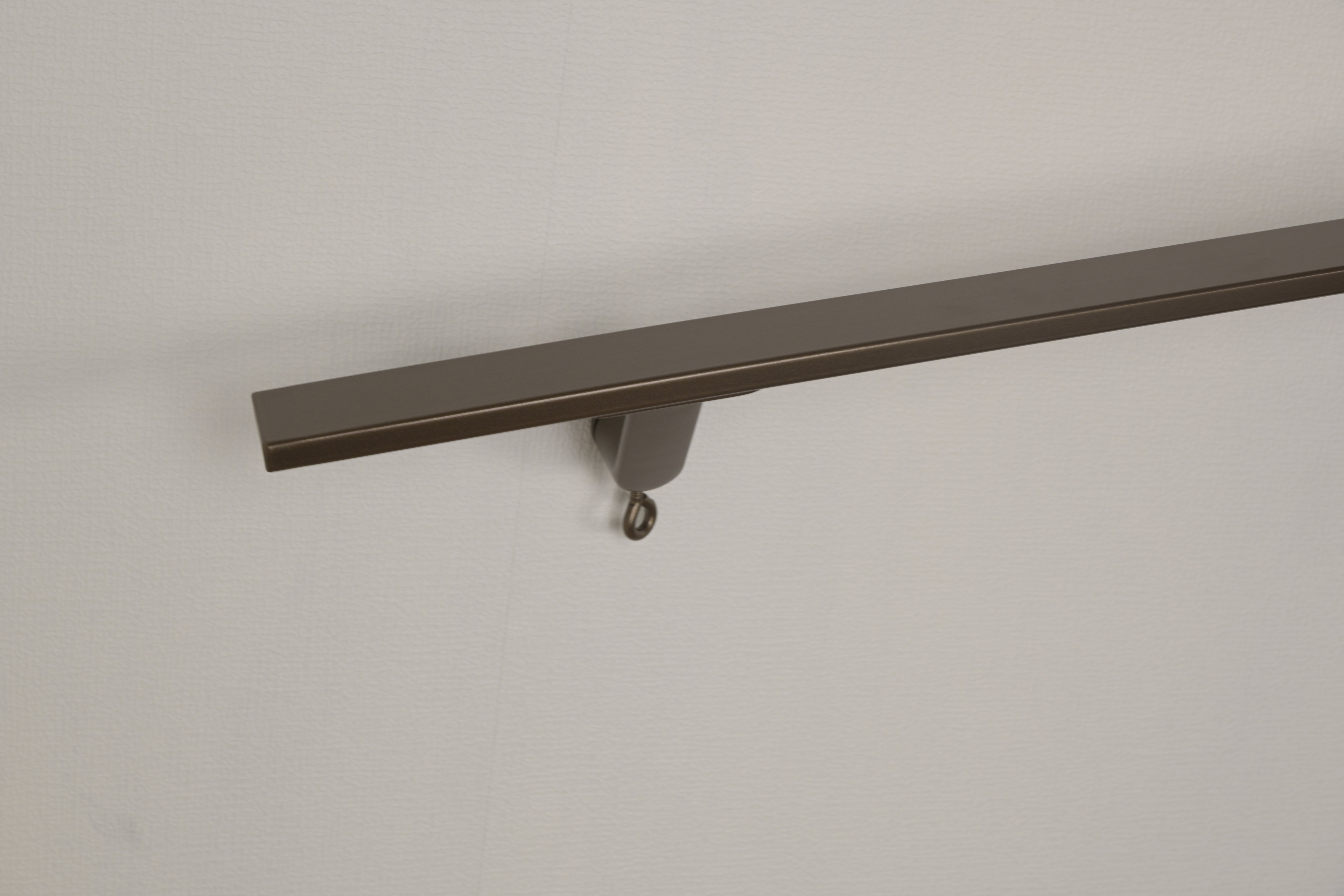 Tweedekans Trapleuning rechthoekig 40x10 mm brons