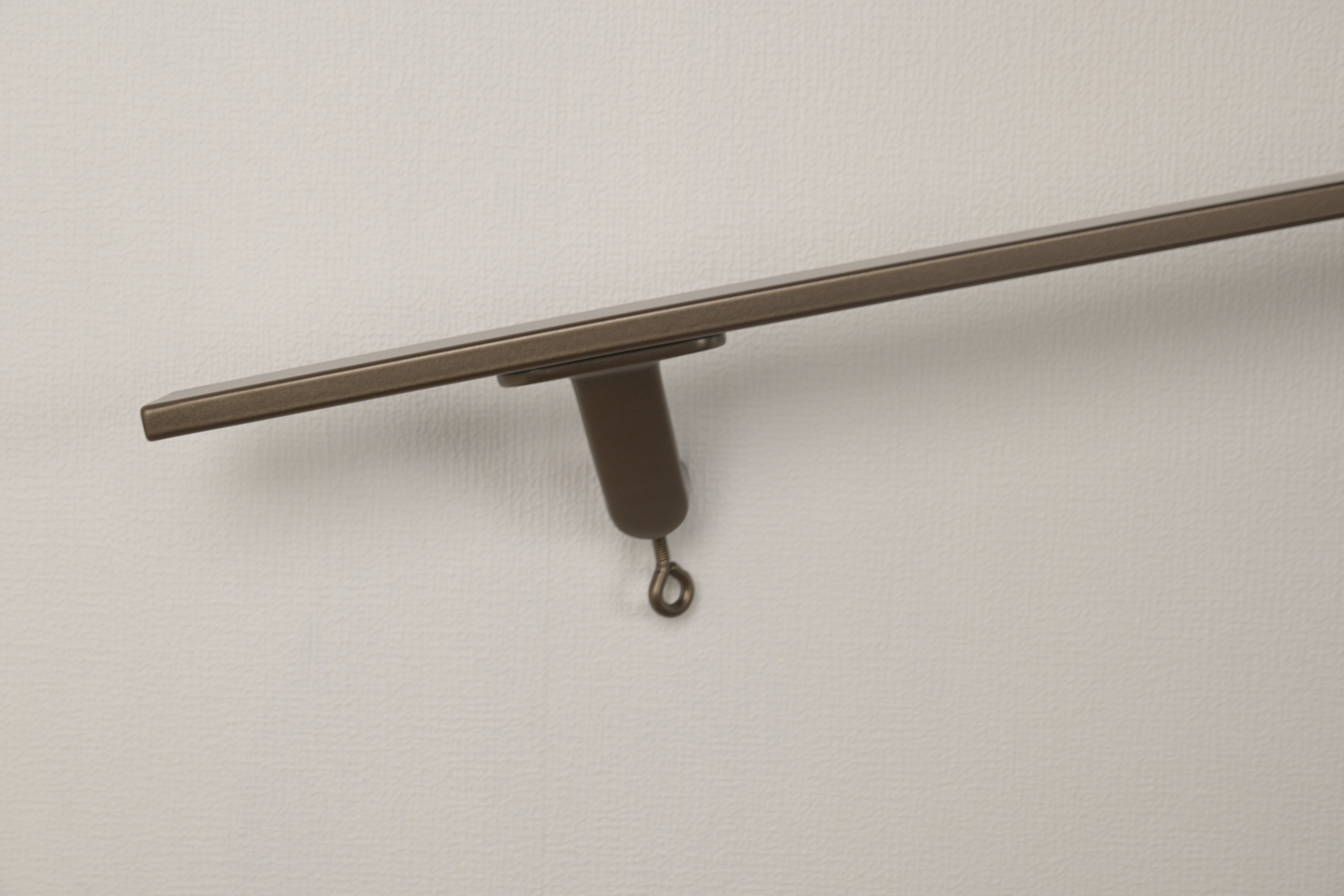 Tweedekans Trapleuning rechthoekig 40x10 mm brons