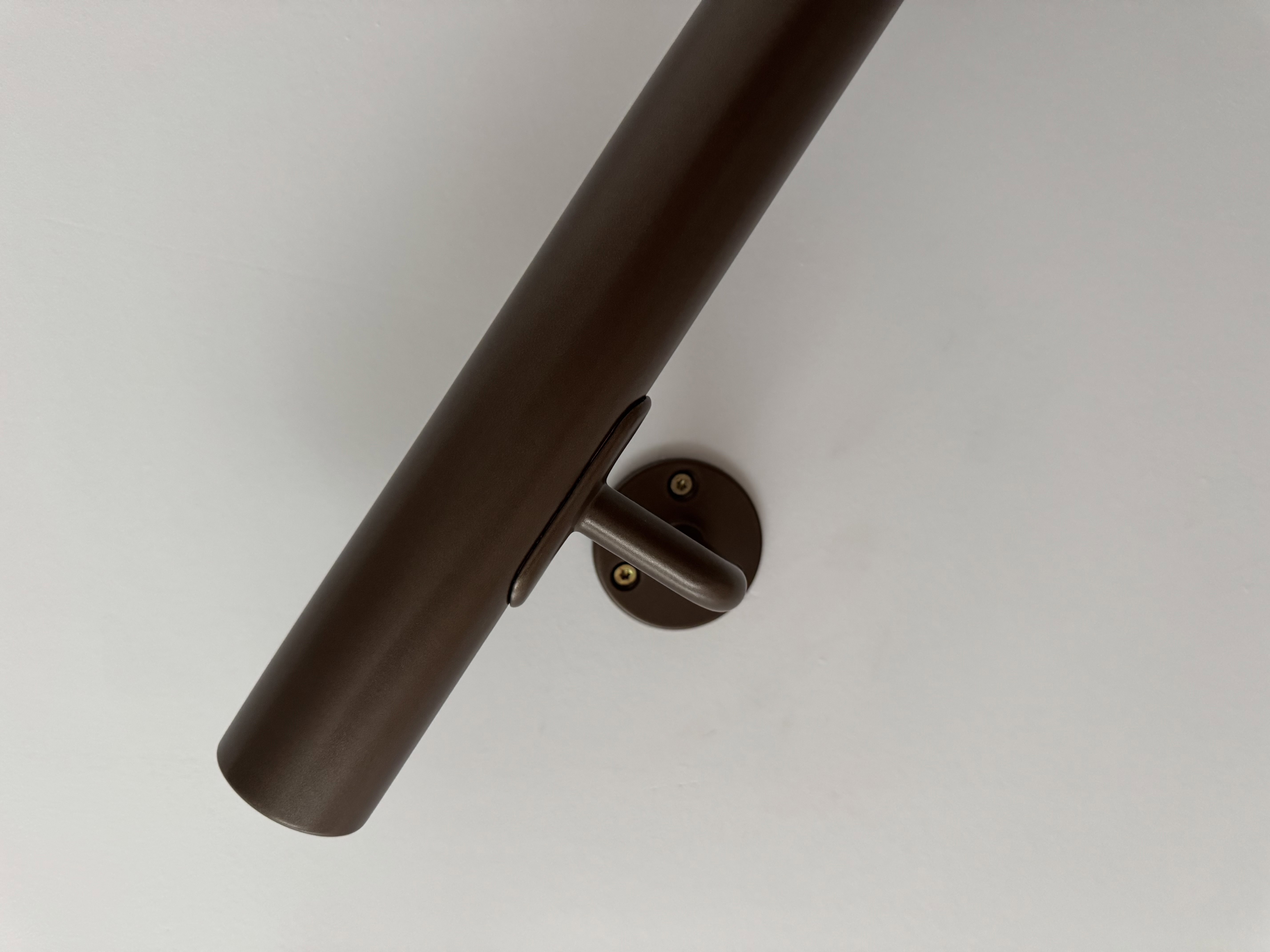 Ronde trapleuning brons - Ø42,4 mm