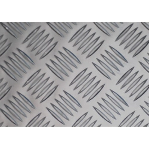 Aluminium traanplaat 2,5x4 mm