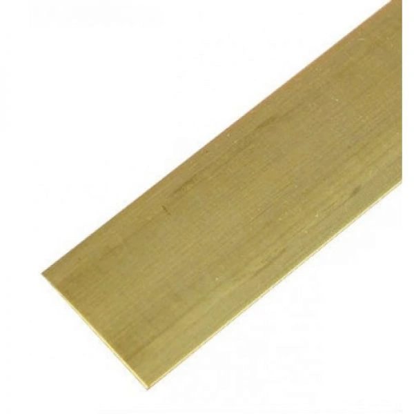 Messing strip 10x4