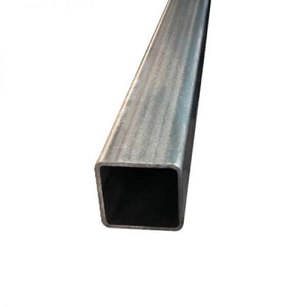Zwart stalen koker 100x100x2