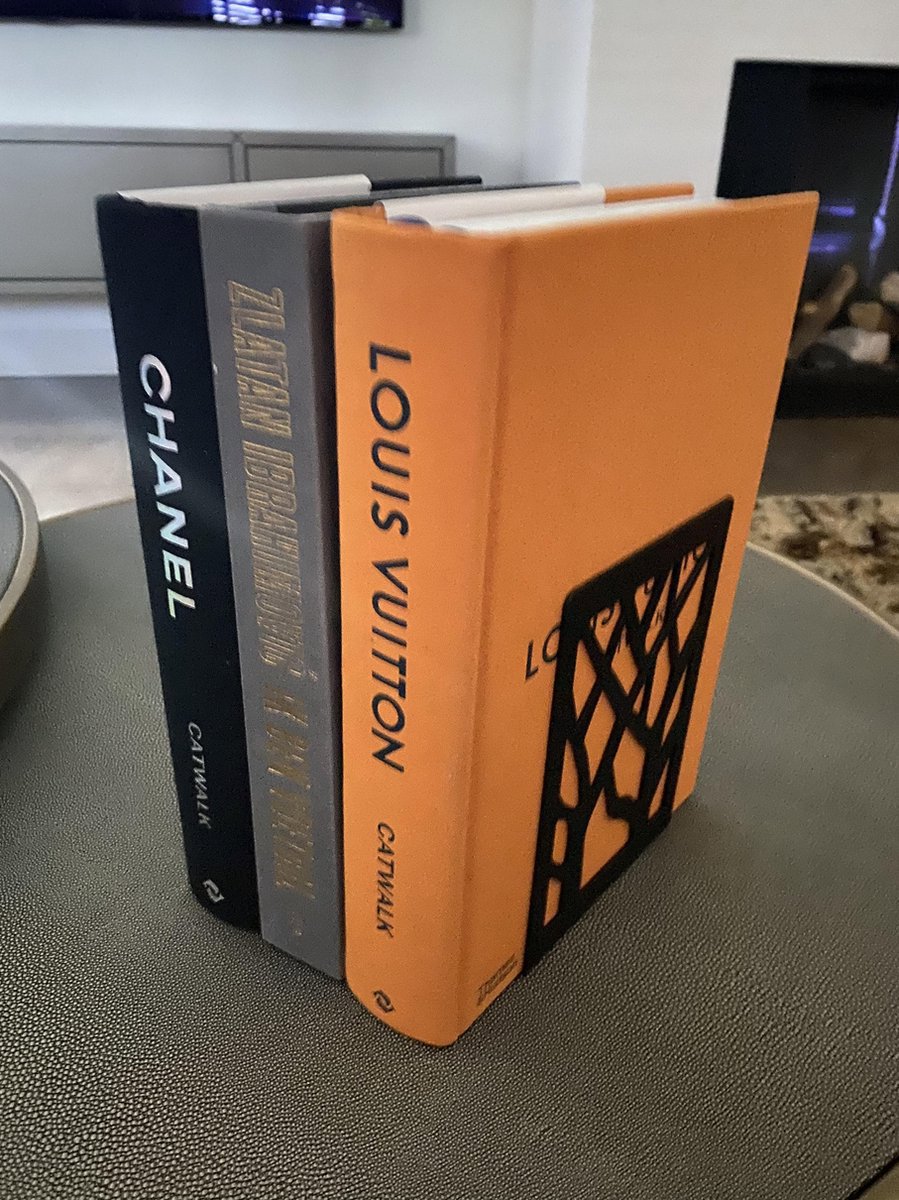 LIROdesign Boekensteun Zwart (set van 2 stuks)