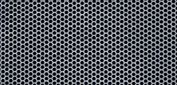 Stalen geperforeerde plaat rond 5 x steek 8 x dikte 1,5 mm