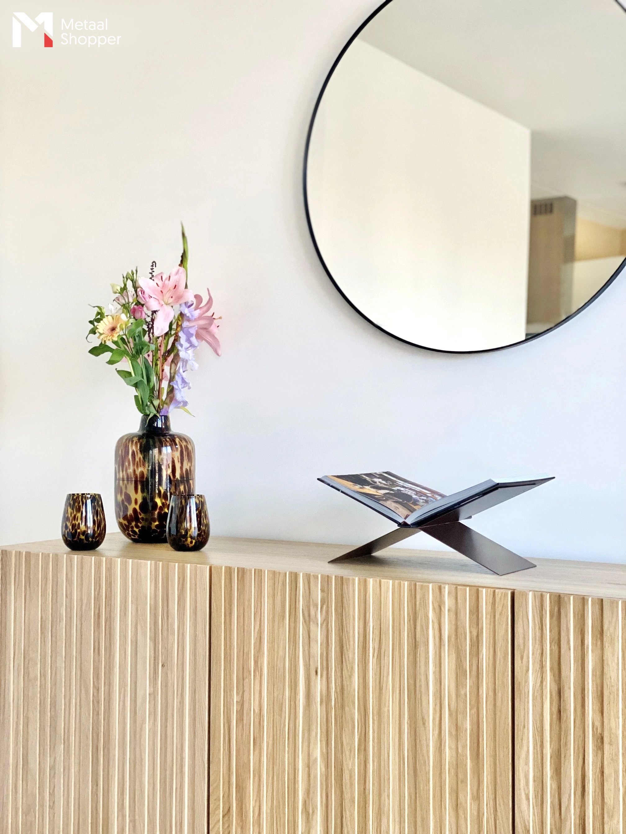 LIROdesign Boekensteun Brons