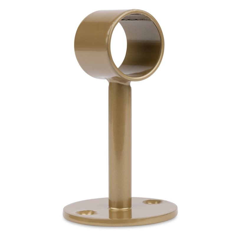 Afstandsteun goud Ø32mm (open) L=130mm