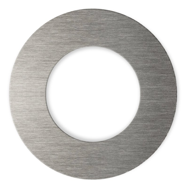 RVS afdek schijf voor flens Ø25