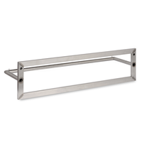 LIROdesign kapstok Berlijn - wandkapstok RVS - 100cm
