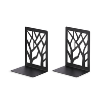 LIROdesign Boekensteun Zwart (set van 2 stuks)