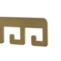 LIROdesign kapstok Barcelona - wandkapstok goud - 4 haaks