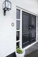 LIROdesign – Huisnummer cortenstaal 15cm – Nr. 0