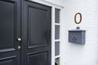 LIROdesign – Huisnummer cortenstaal 30cm – Nr. 0