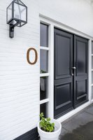 LIROdesign – Huisnummer cortenstaal 30cm – Nr. 0