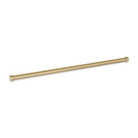 Gouden garderobestang Ø25 (blind)