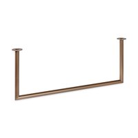 Garderobestang brons U-vorm Ø32