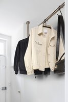 Kledingroede RVS hoek Ø32