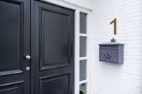 LIROdesign – Huisnummer cortenstaal 30cm – Nr. 1
