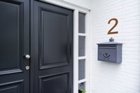 LIROdesign – Huisnummer cortenstaal 30cm – Nr. 2