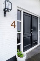 LIROdesign – Huisnummer cortenstaal 30cm – Nr. 4