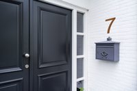 LIROdesign – Huisnummer cortenstaal 30cm – Nr. 7