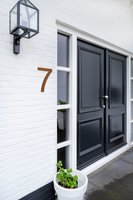 LIROdesign – Huisnummer cortenstaal 30cm – Nr. 7