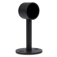 Afstandsteun zwart Ø32mm (dicht) L=130mm