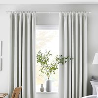 Witte gordijnroede Ø32