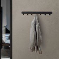 LIROdesign kapstok Valencia - wandkapstok zwart - 70 cm
